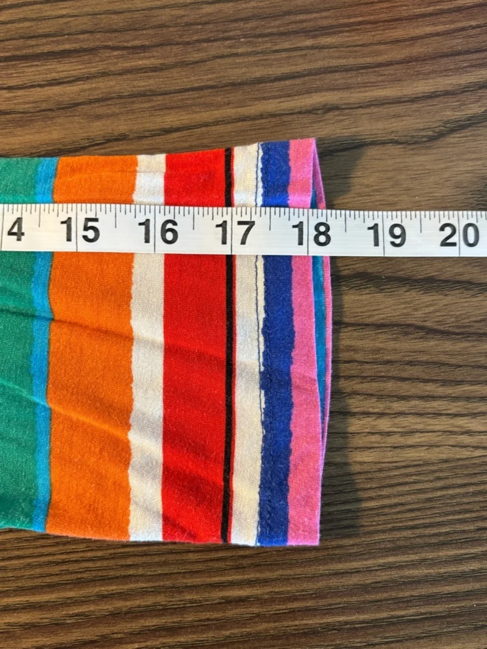 Ruby Rd. Multicolor Striped Boatneck Tee - Picture 5 of 6